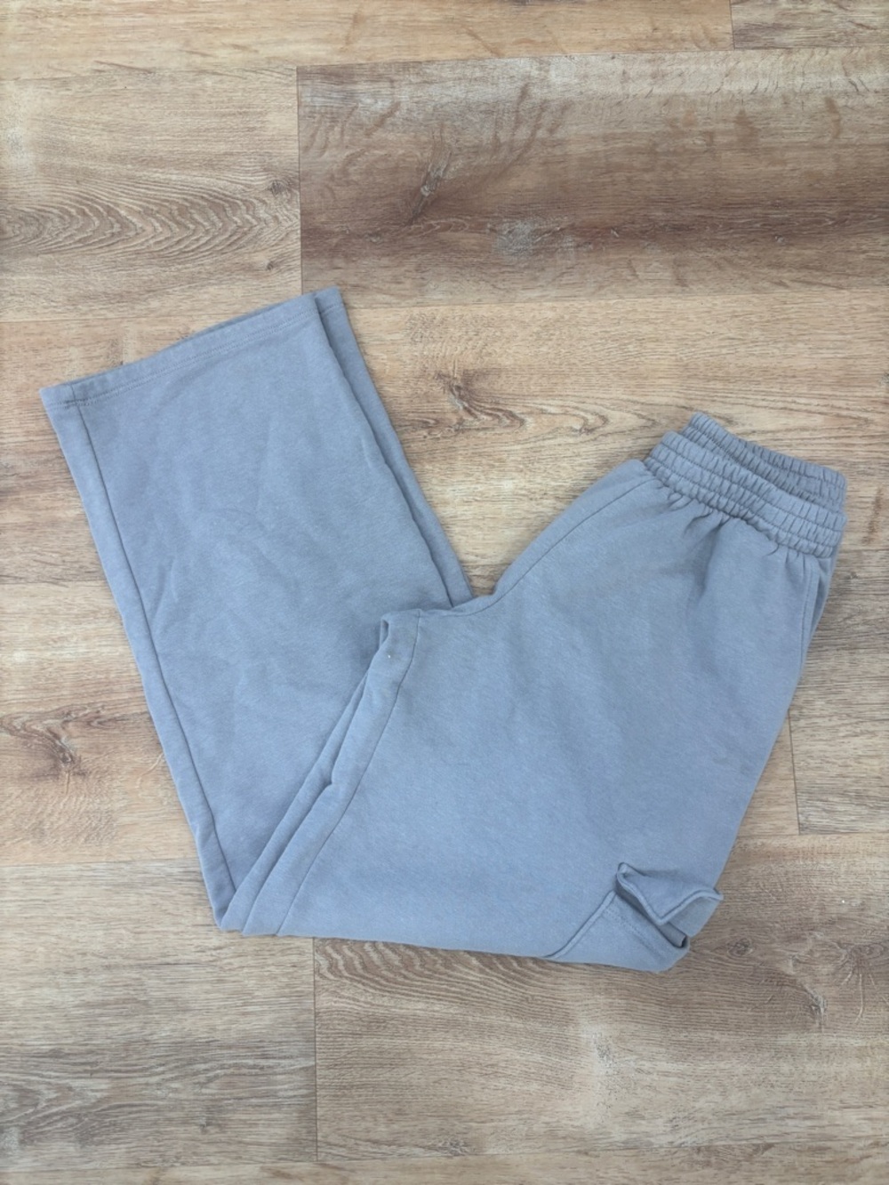 Light Gray/Purple Cozy Sweatpants